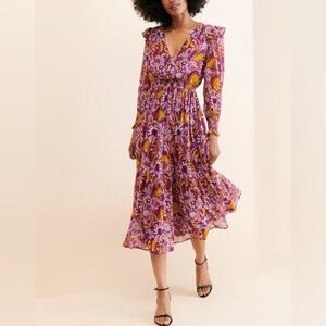 Banjanan Pearl Midi Dress Size S